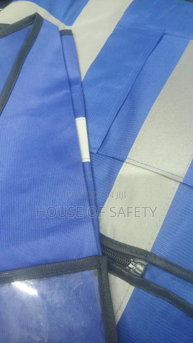 Branded Reflectors Blue, Branded Helmets Orange And Gloves - thumbnail 2