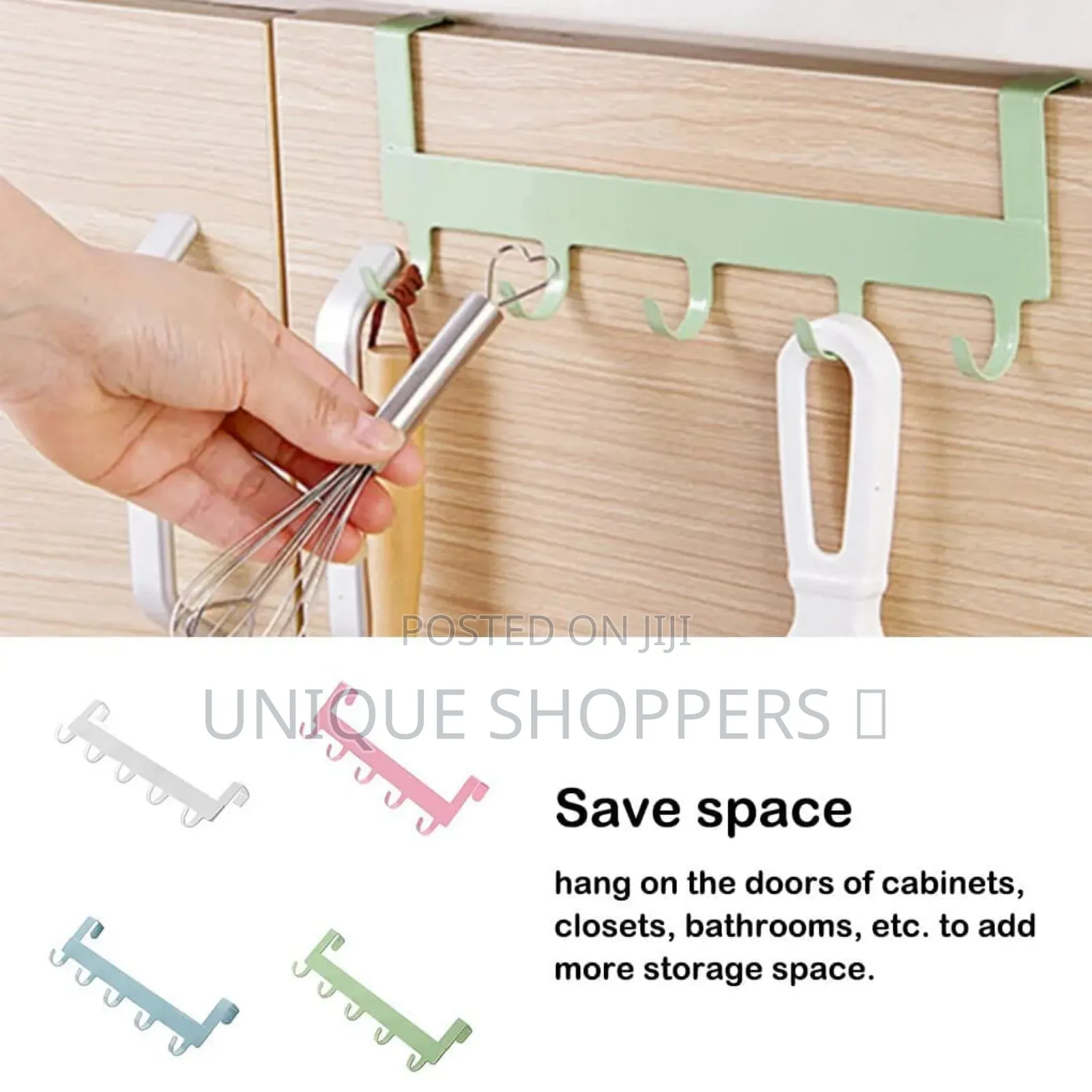 *5 Slots Over the Cabinet Door Hanger