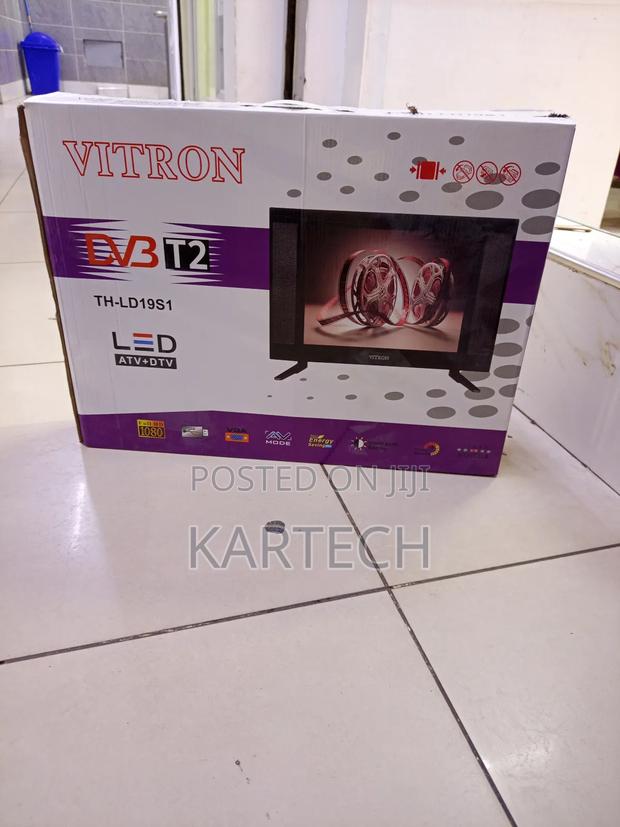Vitron 19" Hd Digital Led Tv – Usb, Hdmi, Energy Saving