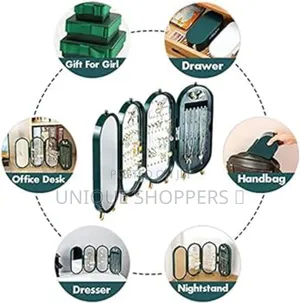 Foldable Jewelry Box Organizer