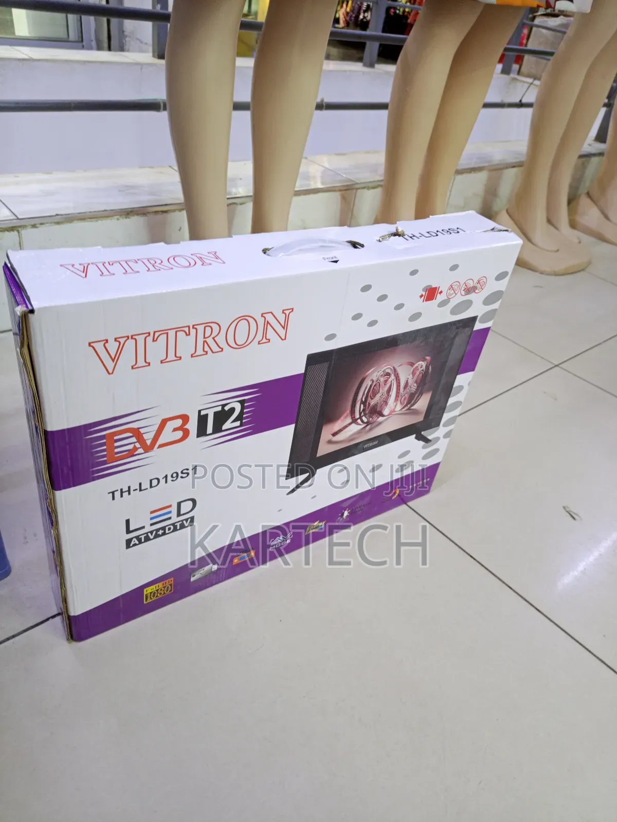 Vitron 19 Inch Digital Hd Led Tv With Free-to-Air Channels