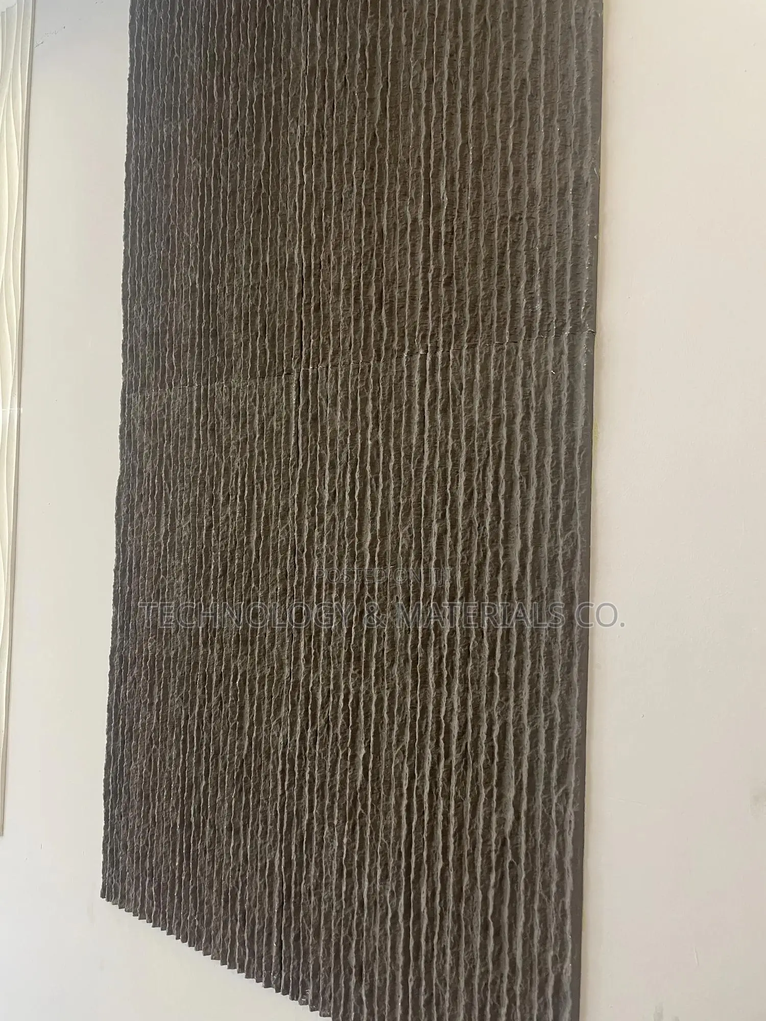 Tv Wall Decoration-Pu Panels Grey 1200x600mm