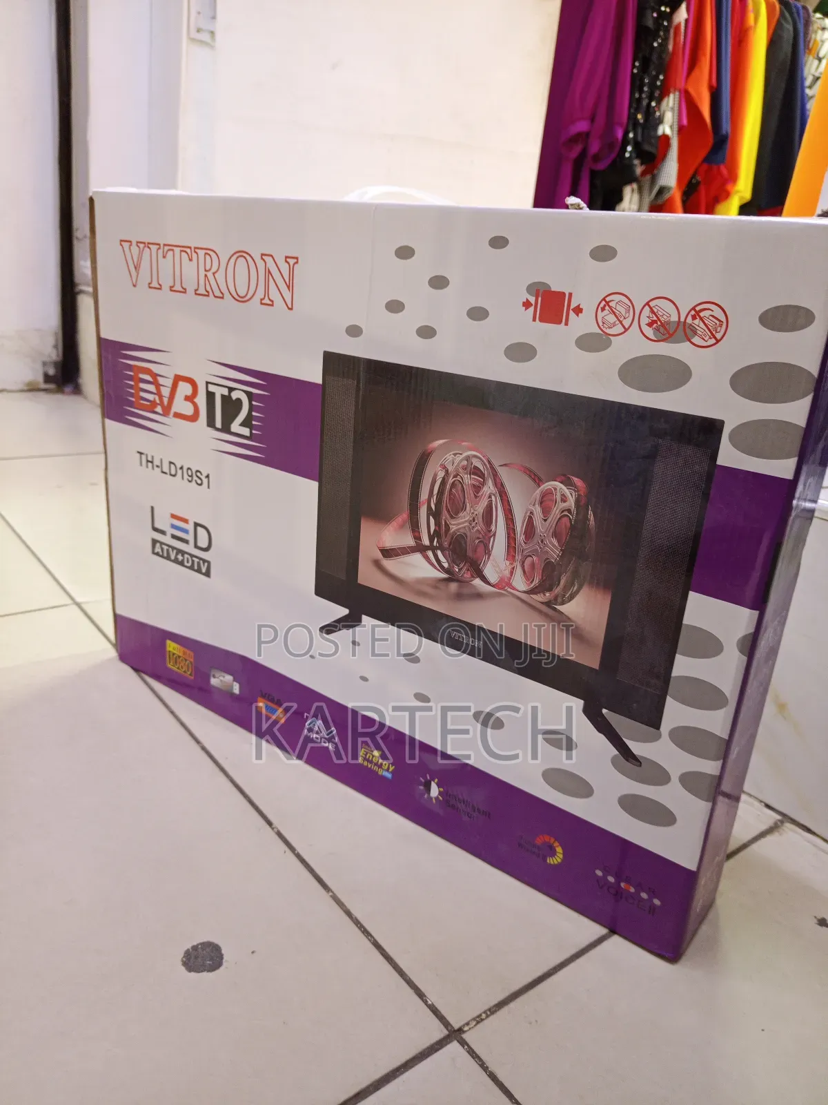 Vitron 19" Hd Ready Digital Led Tv – Clear Voice Technology