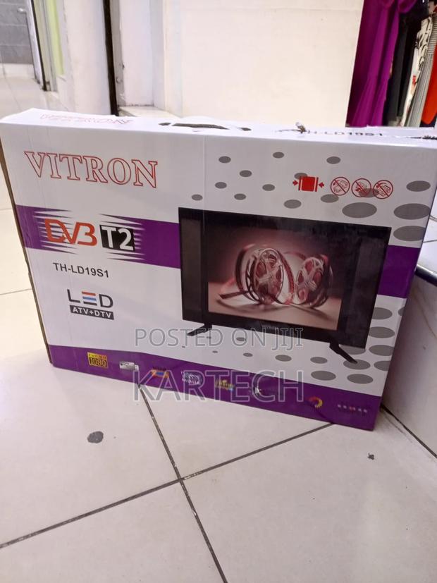 Vitron 19 Inch DVB-T2 Digital Led Tv – Sleek Affordable - thumbnail 2