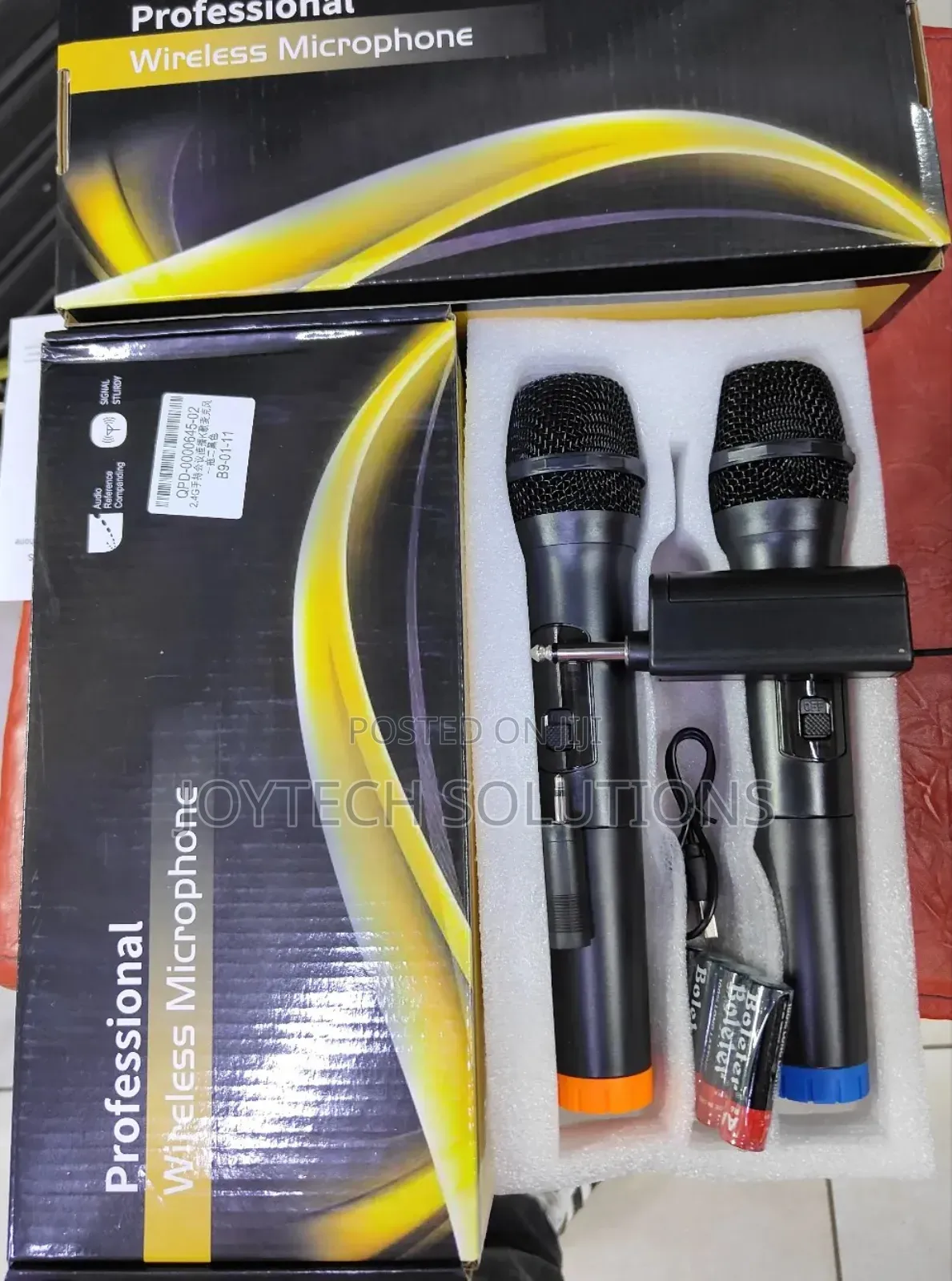 Uhh Dual Mic Jack Wireless Microphone