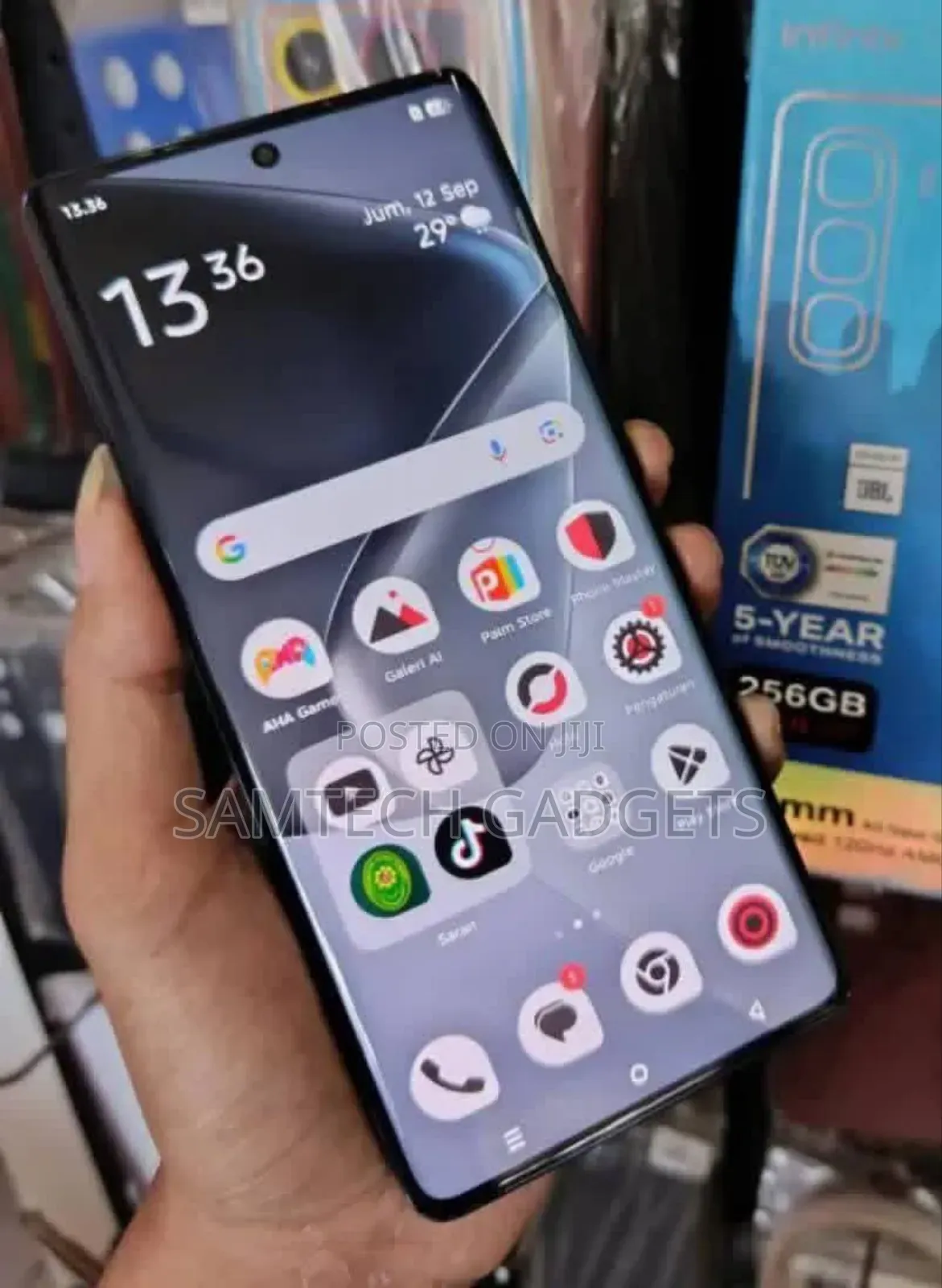 Infinix Hot 50 Pro 256 GB Gray