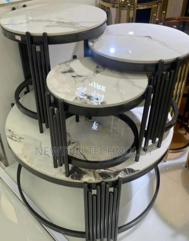 4 in 1 Executive Pure Marble Table 
Available in Black and White