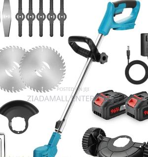 Effortless Lawn Care: Wheel-Assisted 96v Cordless Mower - main view