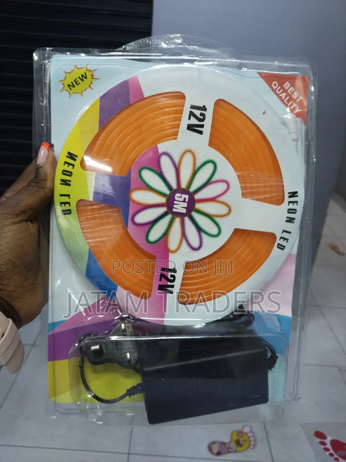 Neon Orange Colour Lights Available