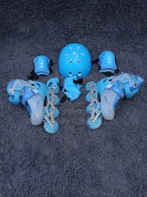 Blue Shield Kids Skates