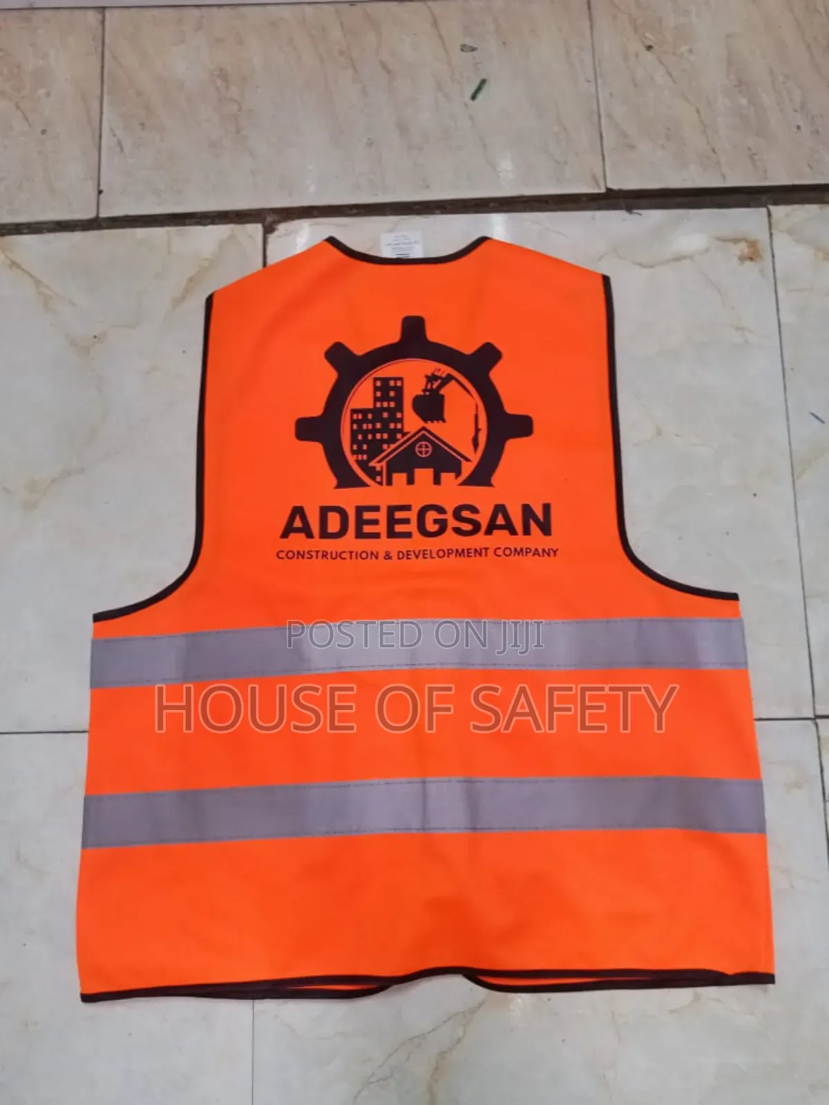 Branded Luminous Orange Lightweight Body Protection