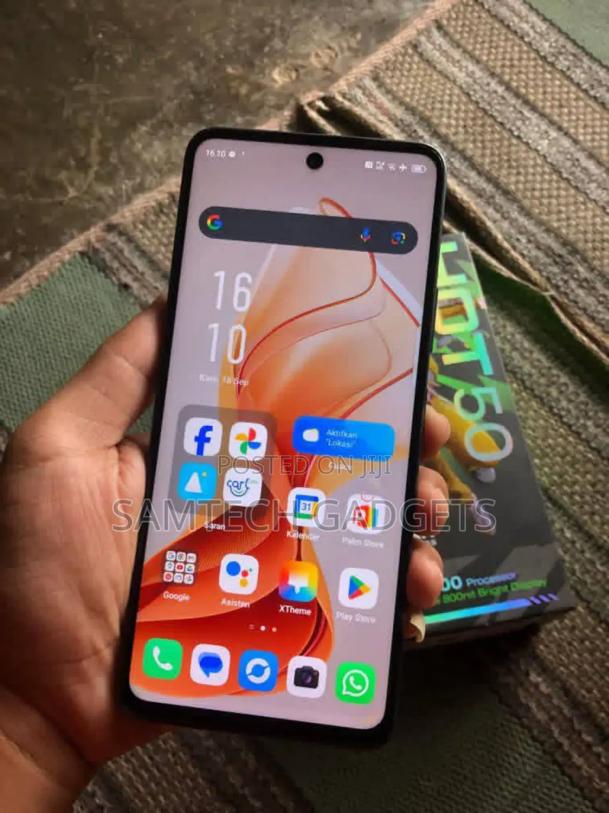 Infinix Hot 50 256 GB Gray