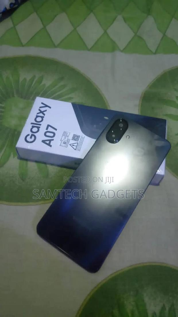 Samsung Galaxy A07 4G 128 GB Black - main view