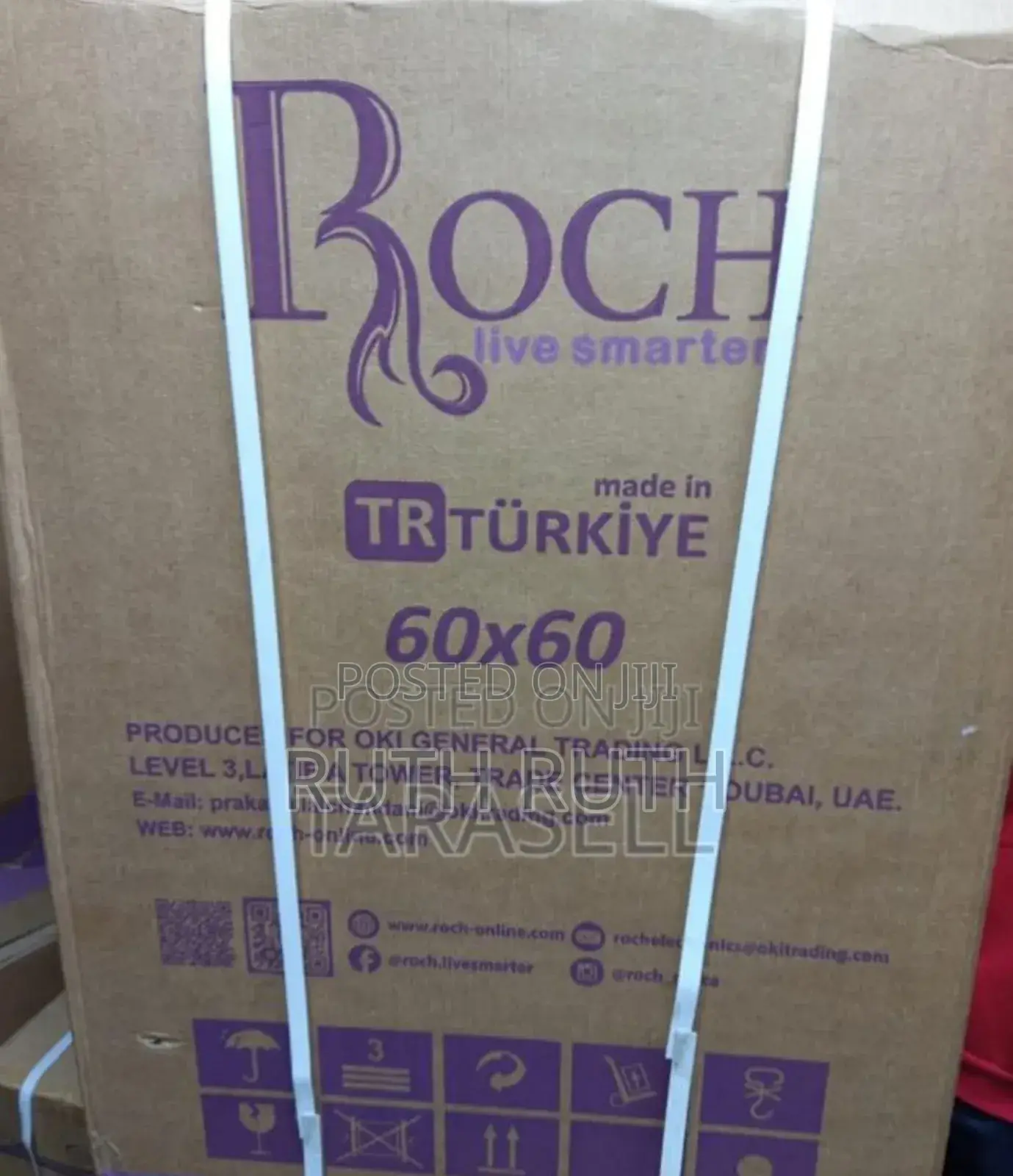 Roch Cooker 60 by 60 With Electric Oven