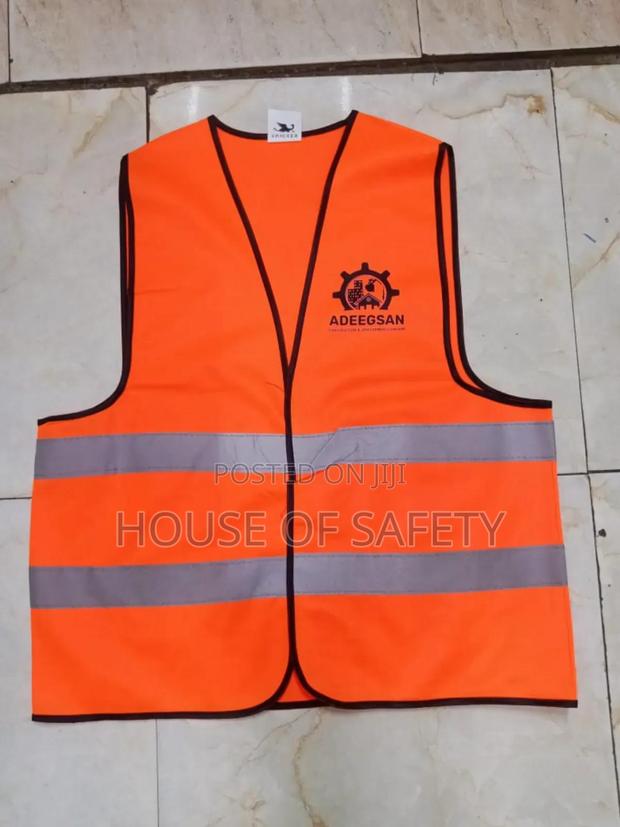 Branded Luminous Orange Lightweight Body Protection - main view