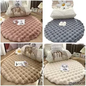 Fluffy Round Plush Rugs