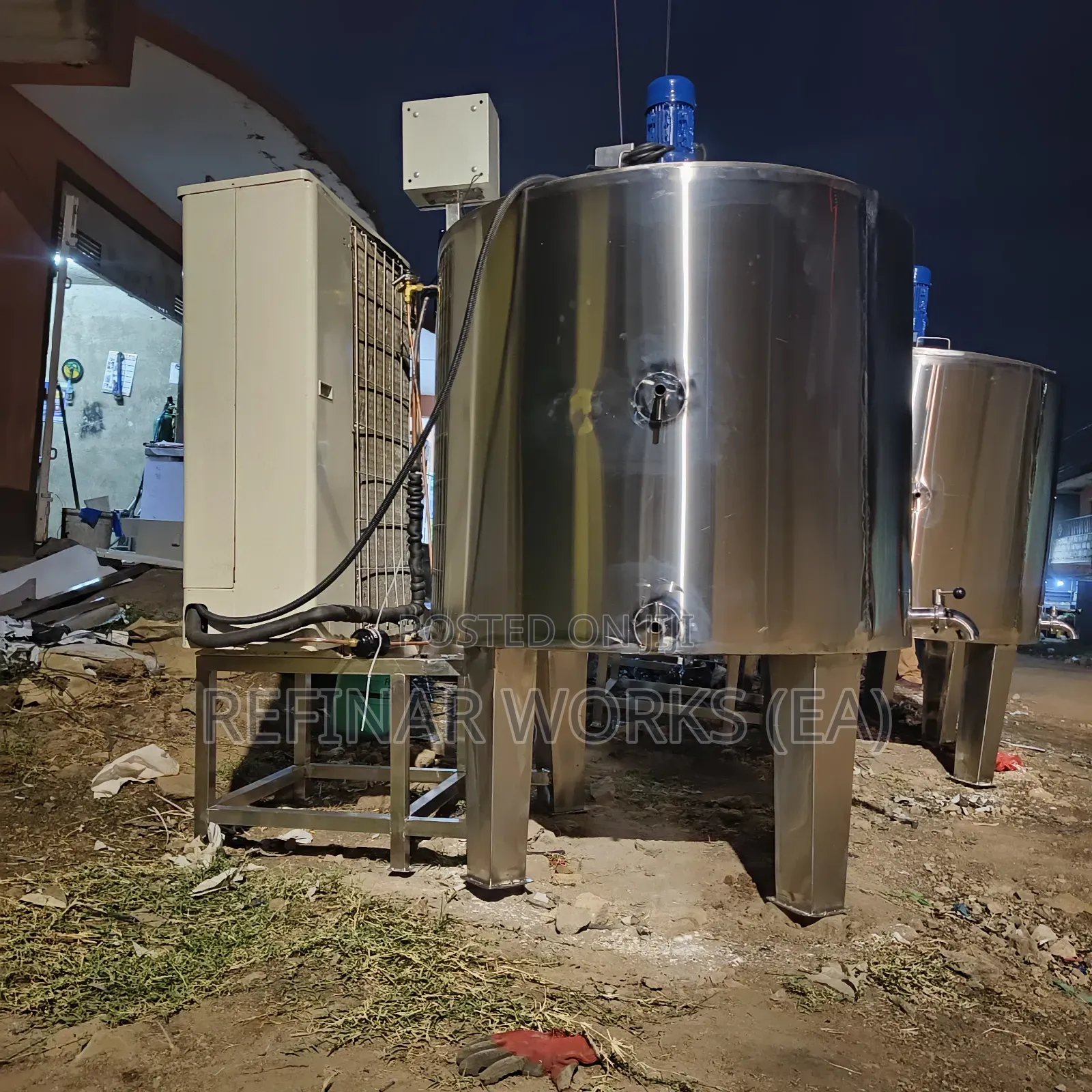 Dairy Milk Cooler – From 100 Liters Upwards
