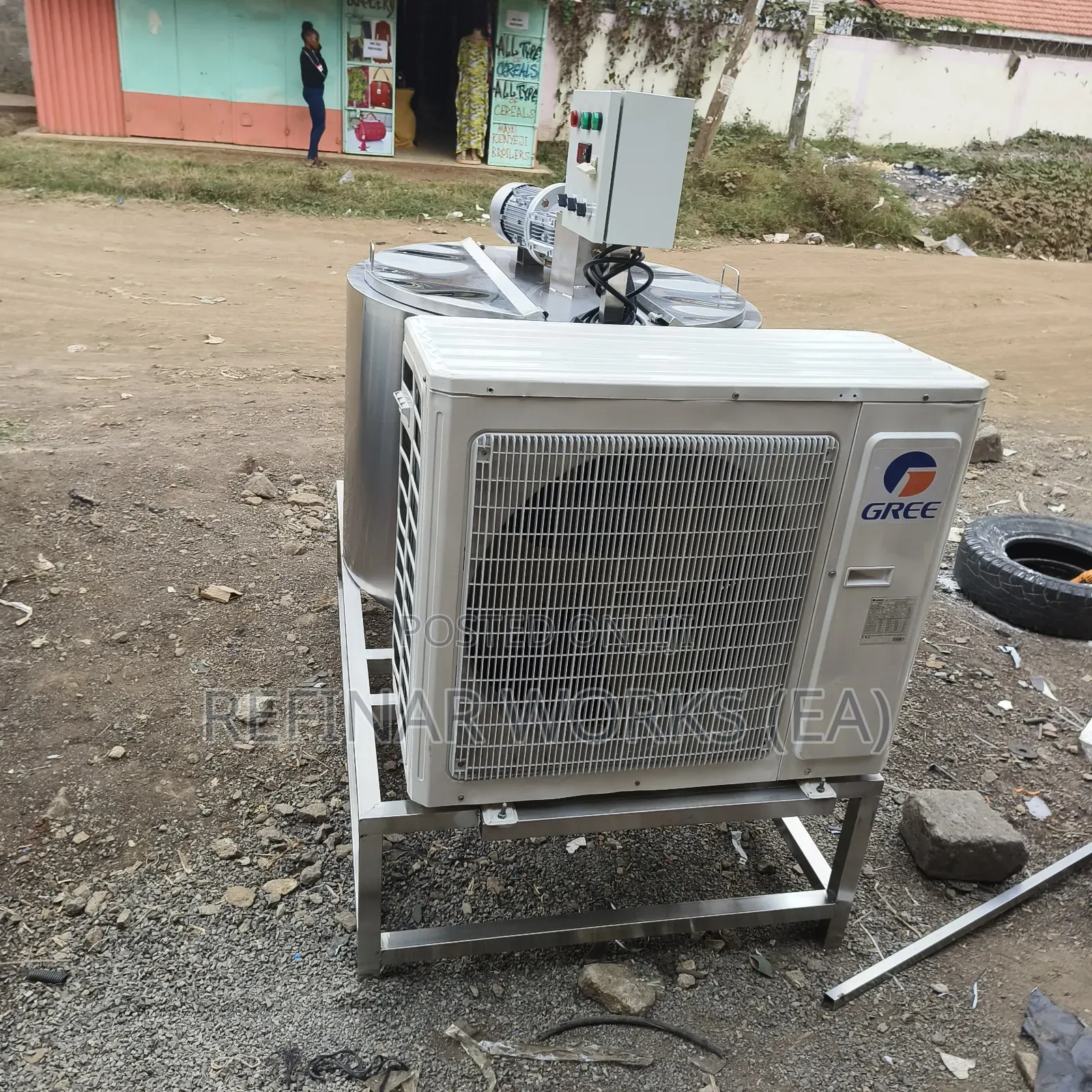 Compact Milk Cooling Tank – For Small Dairies Farms