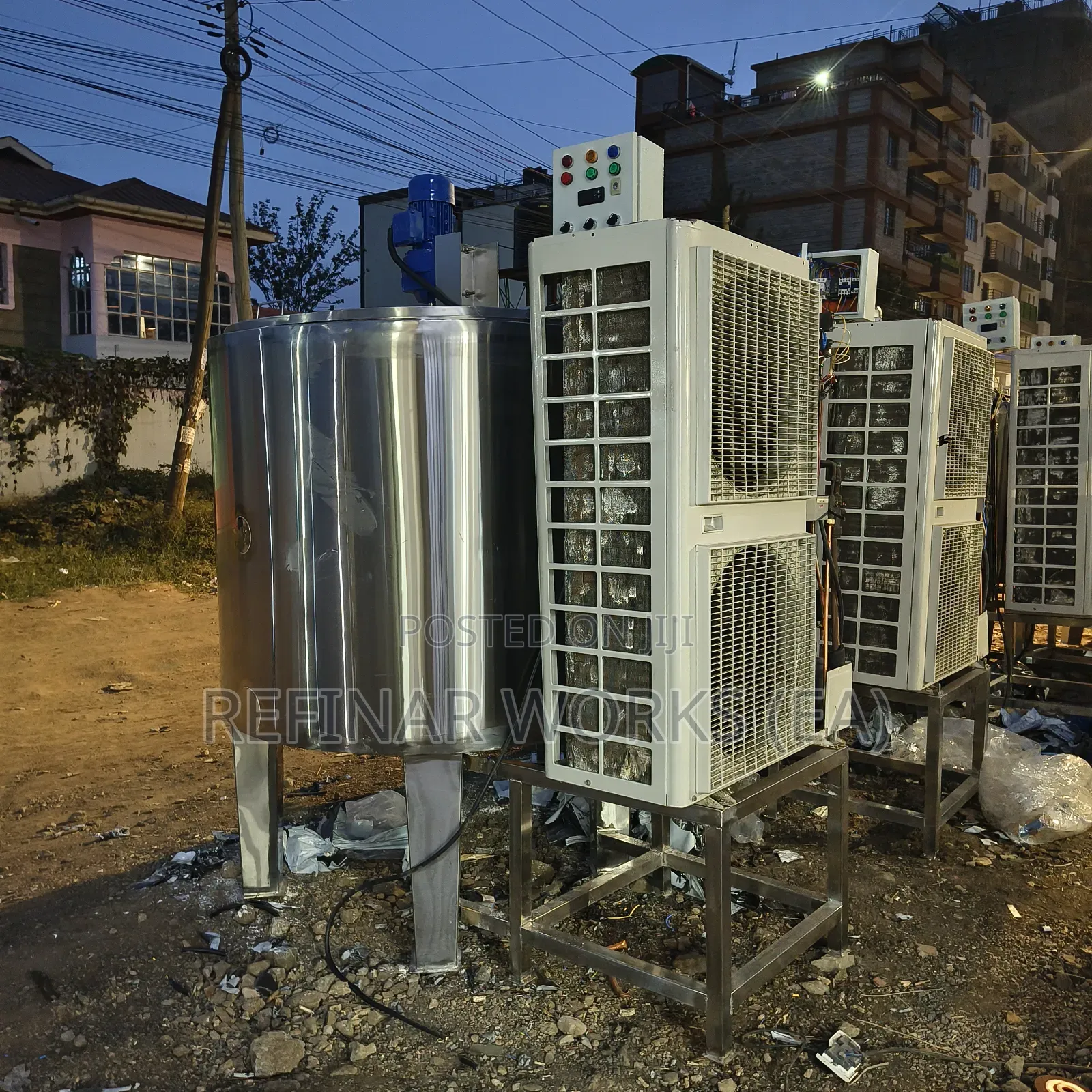 Compact Milk Cooling Tank – For Small Dairies Farms