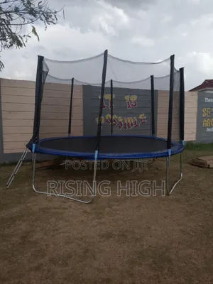 12ft Trampoline With Safety Net – Strong Durable