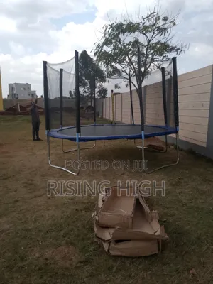Heavy Duty 12ft Trampoline – Weather Resistant