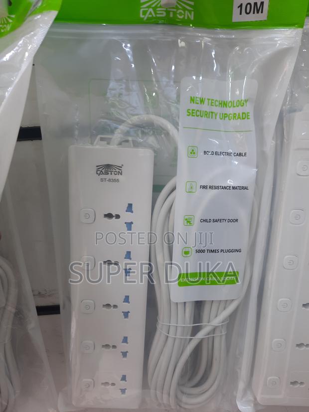 10m Cable 5 Way Quality Caston Extension Socket.St-8355 - main view