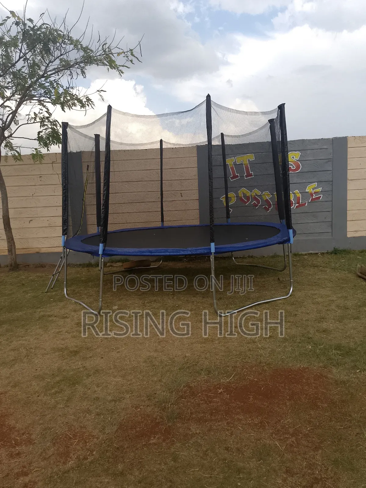 Durable 12ft Trampoline – Perfect for Backyard