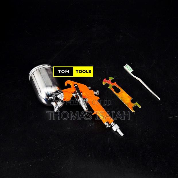 F75g Gravity Fed Pneumatic Paint Spray Gun - thumbnail 4