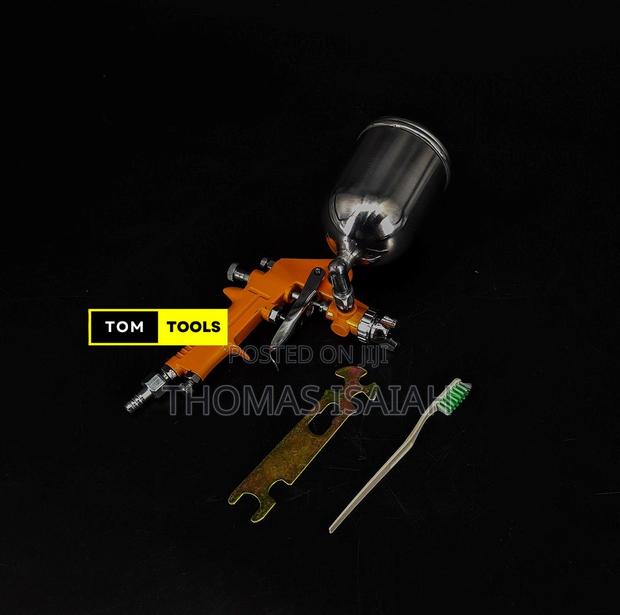 F75g Gravity Fed Pneumatic Paint Spray Gun - thumbnail 5