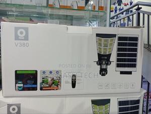 Quality Triple Lense Solar 4g With Floodlight Camera V380 - thumbnail 2