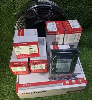 Hikvision 4channel Full Hd CCTV Cameras Kit