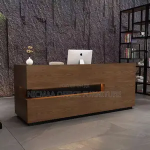 Elegant, Minimalist Professional Reception Desk