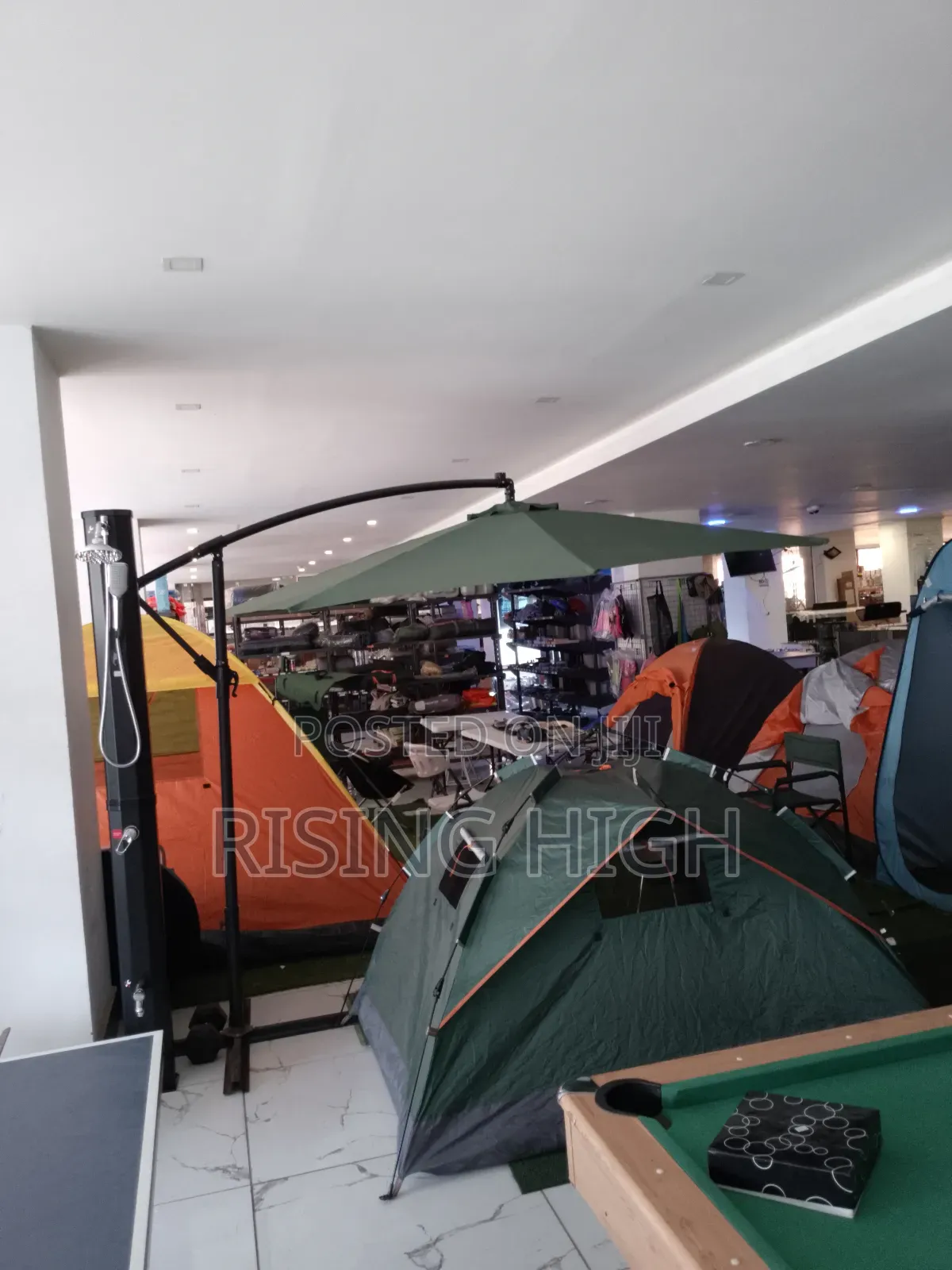 Strong Parasol Gazebo – Quick Installation