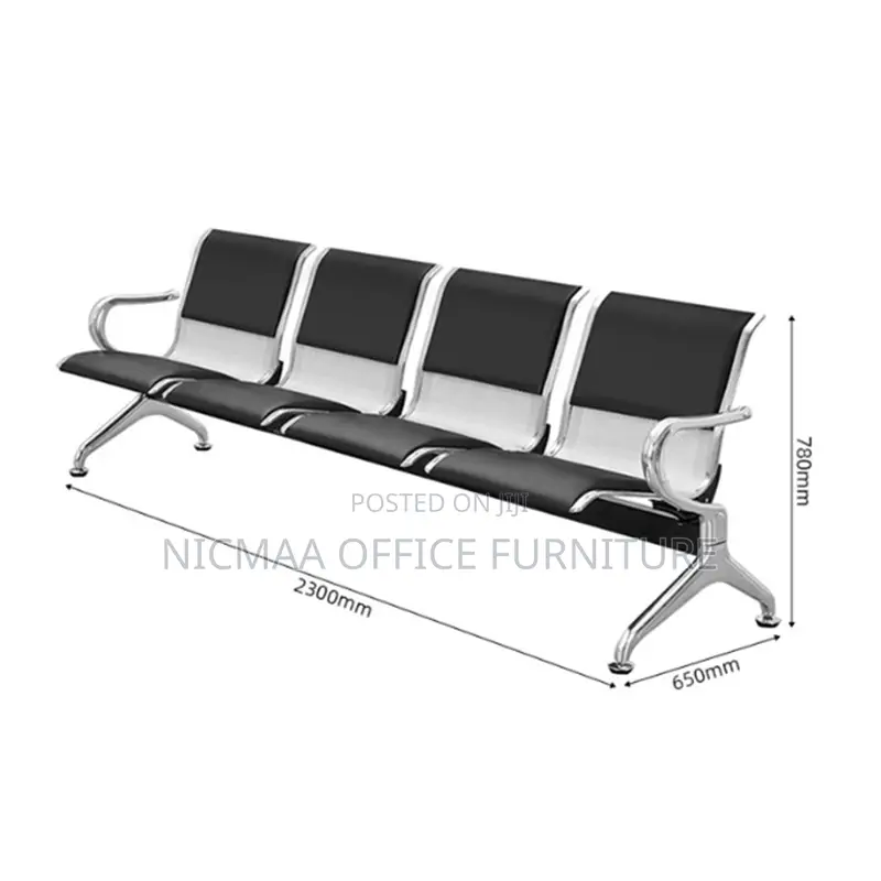 Executive 4-Seater Office Bench