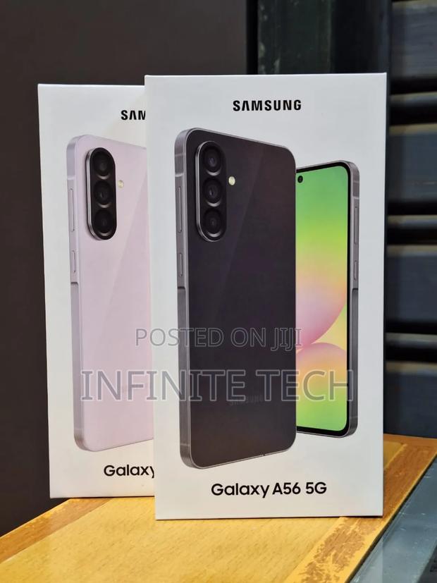 New Samsung Galaxy A56 256 GB Black - main view