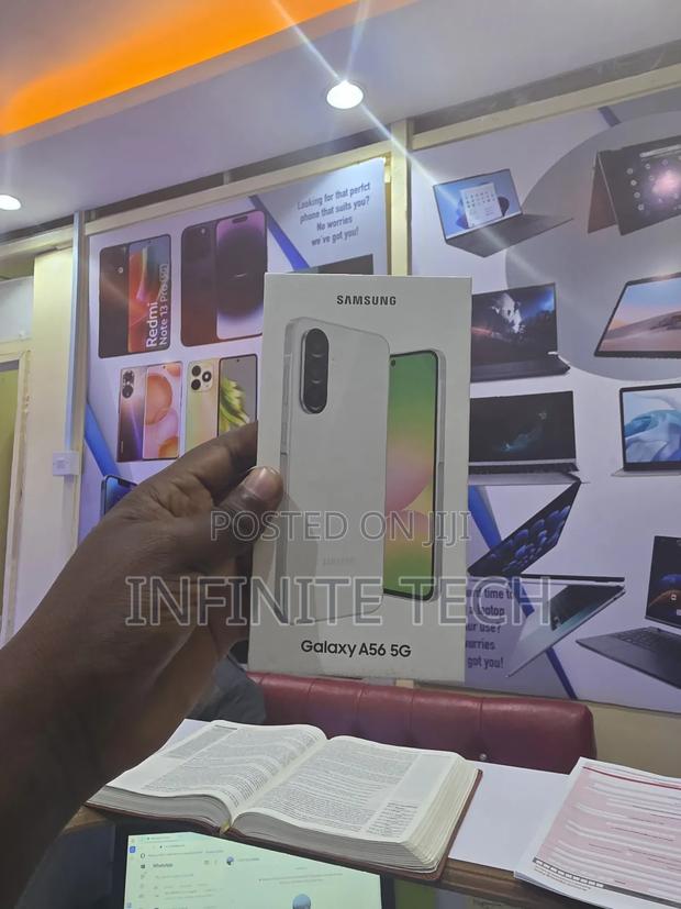 New Samsung Galaxy A56 256 GB Black - thumbnail 2