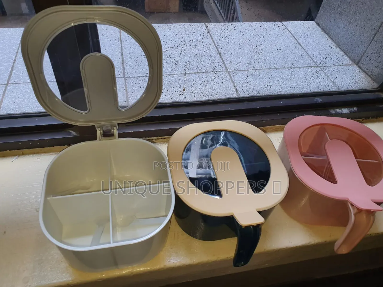 *4 Partition Spice Organizer Jar *