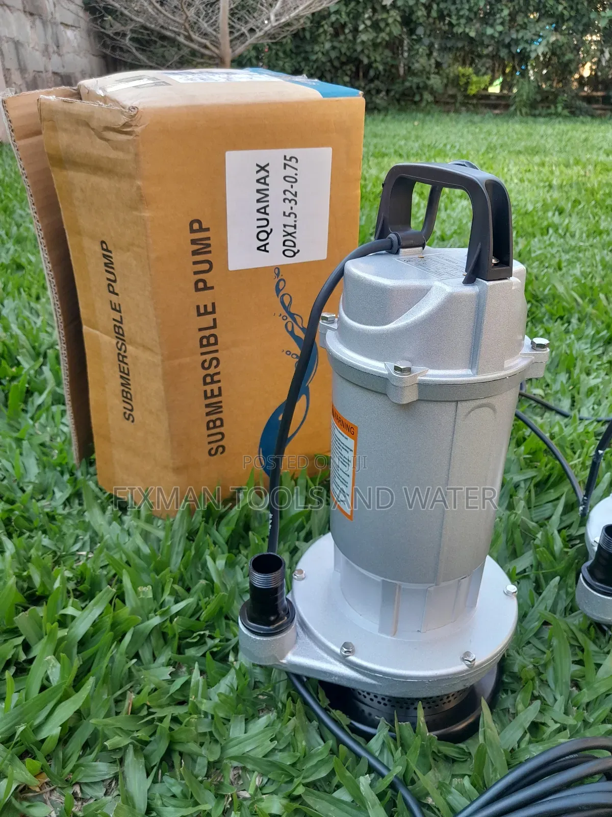 New Aquamax Submersible Pump 1hp 32m Head