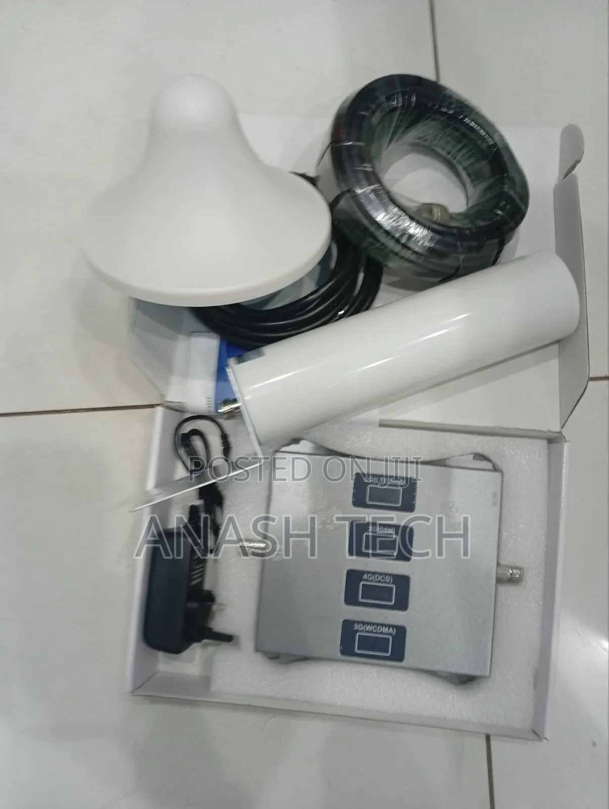 Complete GSM Network 5g Quad Band Signal Booster Amplifier