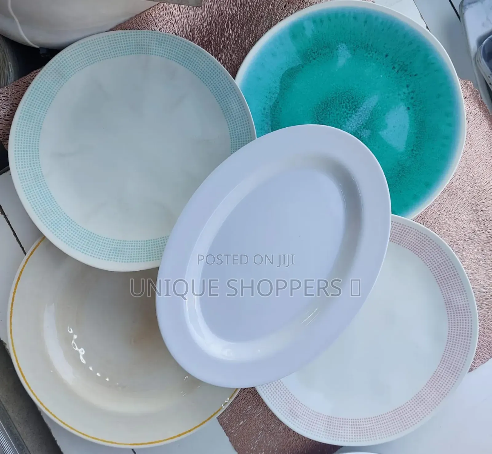 6 PSC Melamine Plates