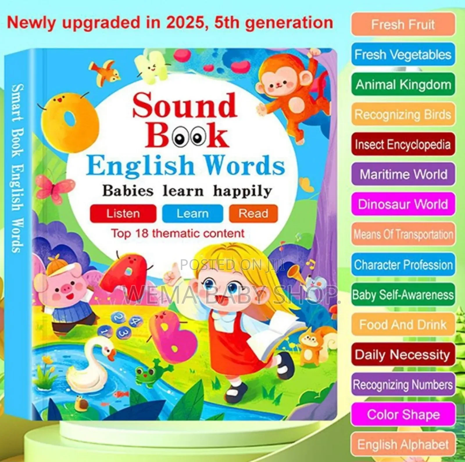 Kids Intelligent/Smart Sound Book