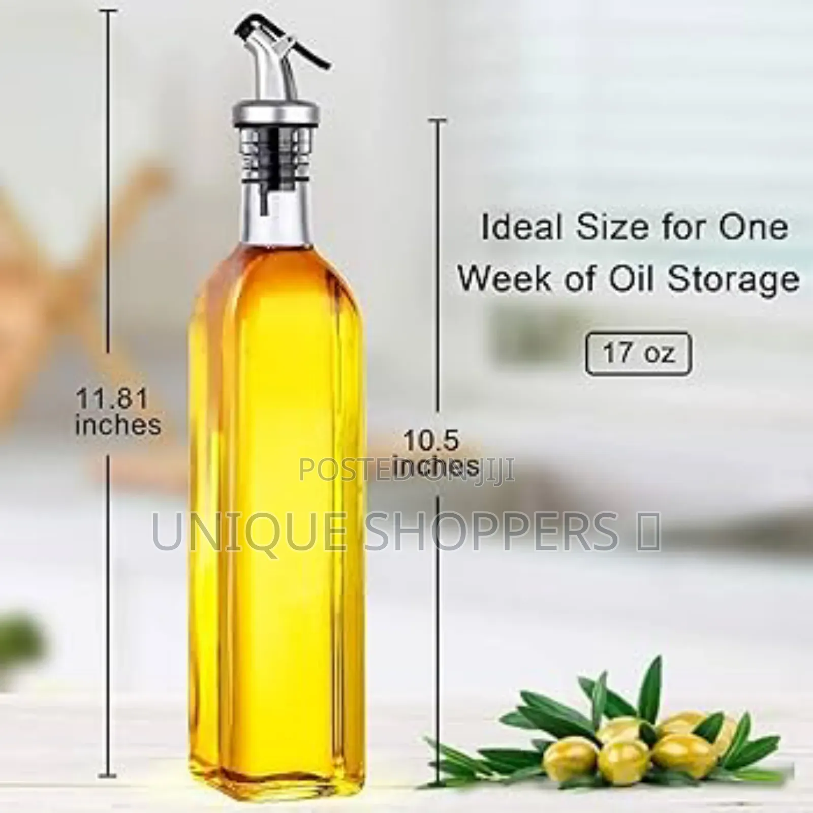 High Quality 2-in-1 Glass Oil Dispenser (2pcs