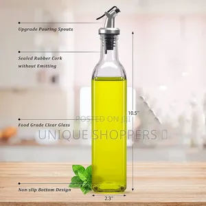 High Quality 2-in-1 Glass Oil Dispenser (2pcs