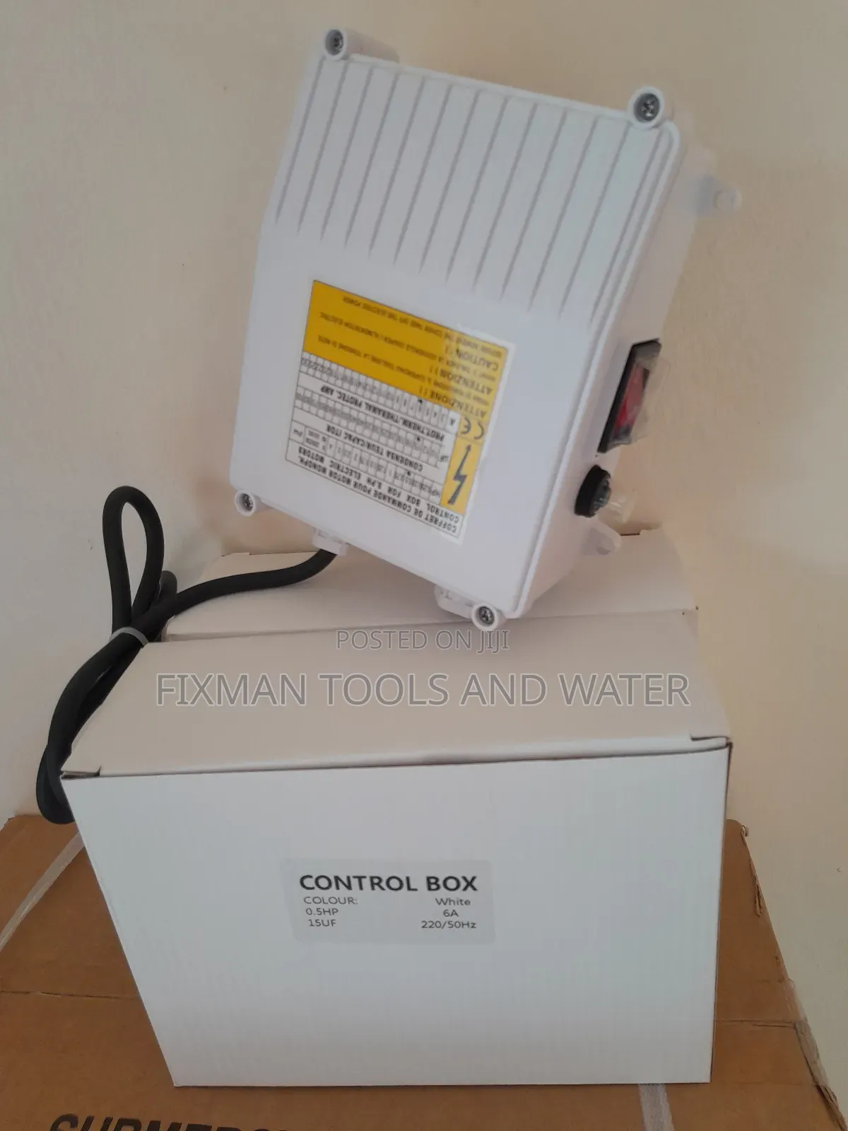 Electric Control Box For Submersible Pump 0.5, 1, And 2 Hp