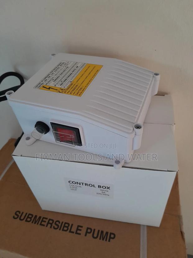 New Control Box Switch 0.5, 1 And 2 Hp Submersible Water Pumps - main view