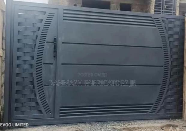Strong Steel Compound Gate - main view