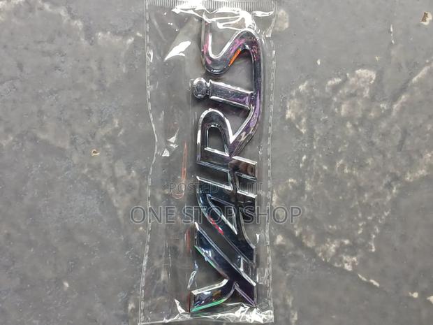 Yaris Boot 3d Replacement Badge - main view