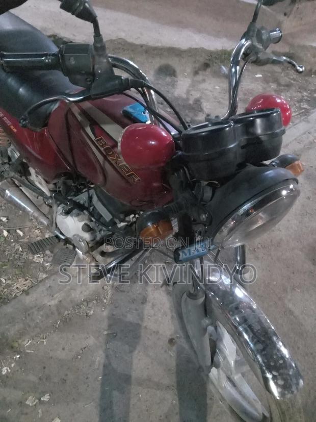 Bajaj Boxer BM100ES 2023 Red - thumbnail 3
