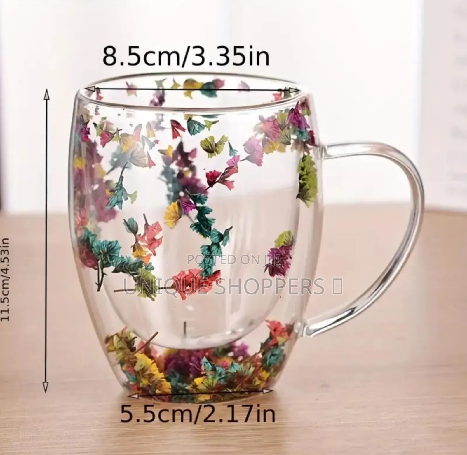 Unbreakable Double Wall 250ml Acrylic Cup
