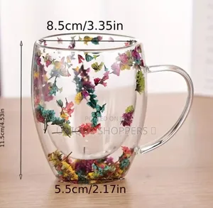 Unbreakable Double Wall 250ml Acrylic Cup